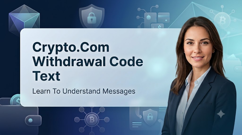 Crypto.com Withdrawal Code Text
